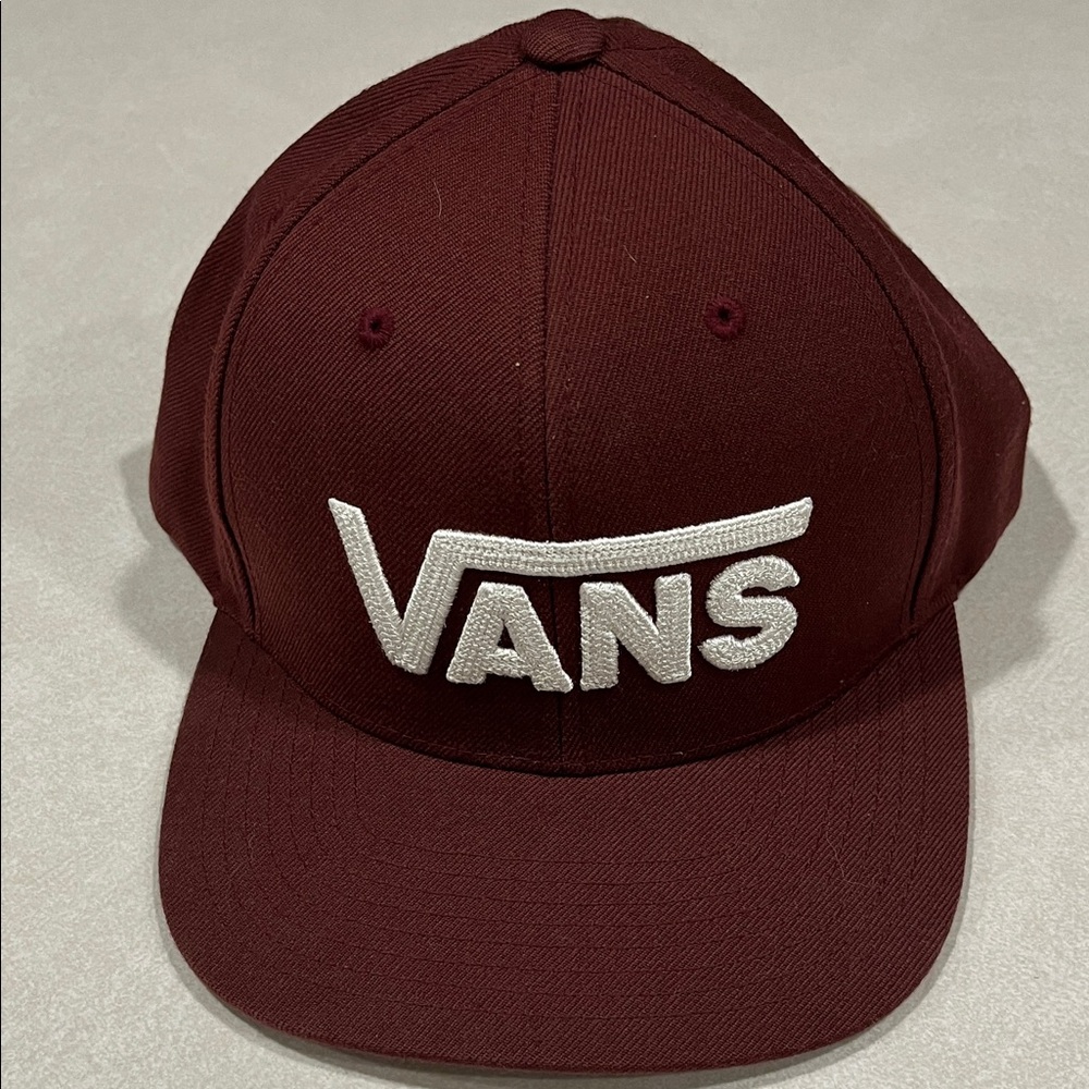 Vans Maroon Baseball Cap